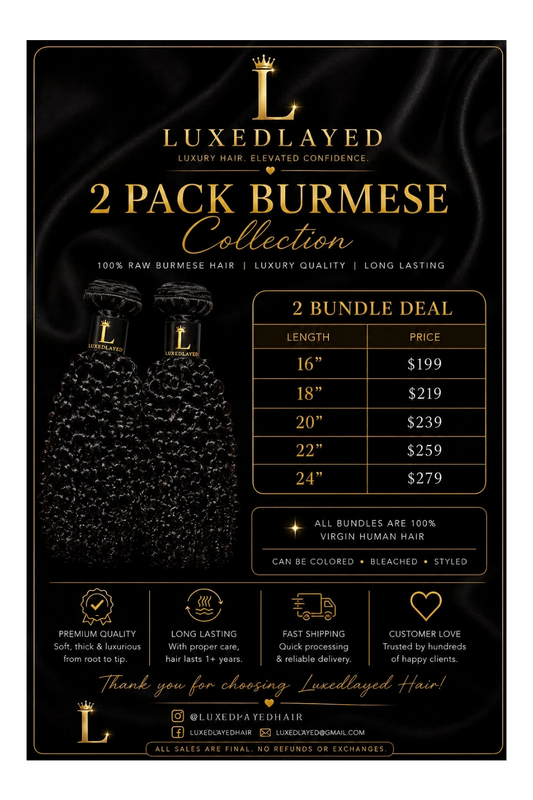 2-Pack Burmese Raw Collection